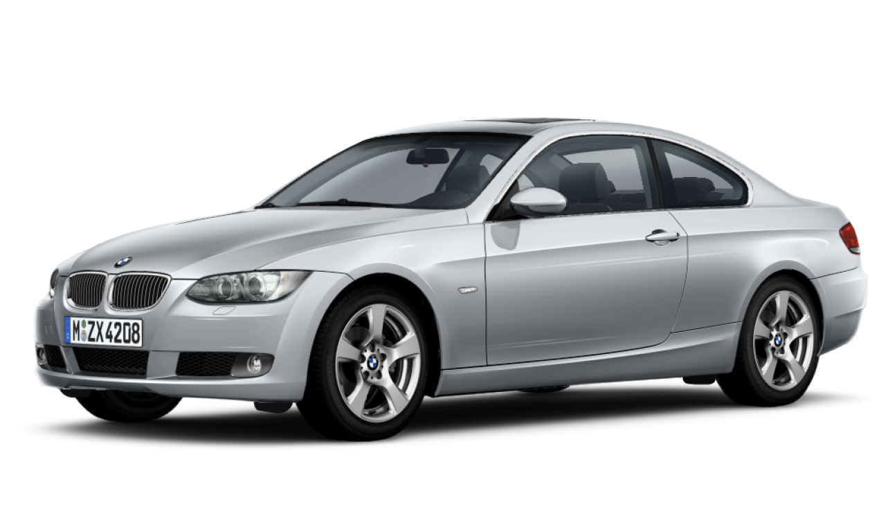 Exterior of BMW 325i (E92), VIN WBAWB31077PS92975