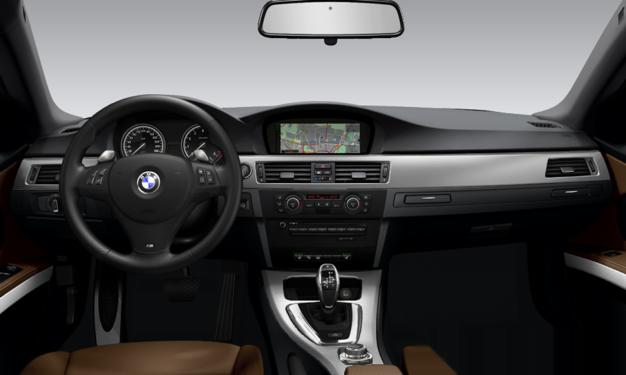 Interior of 2008 BMW 335i (E92), VIN WBAWB71020PV76916