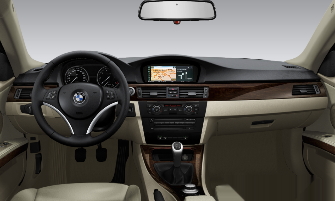 Interior of 2007 BMW 335i (E92), VIN WBAWB72010PW80733