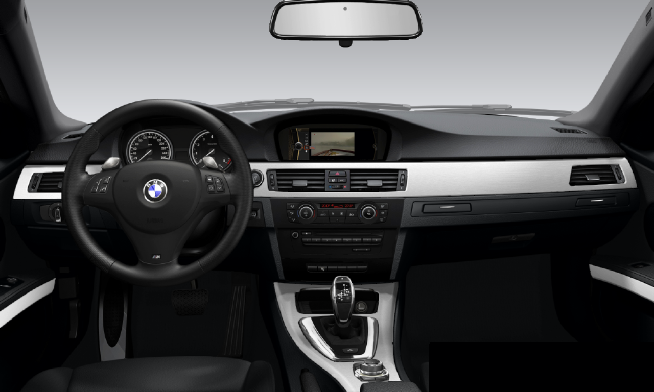 Interior of BMW 335i (E92), VIN WBAWB72030PY14299