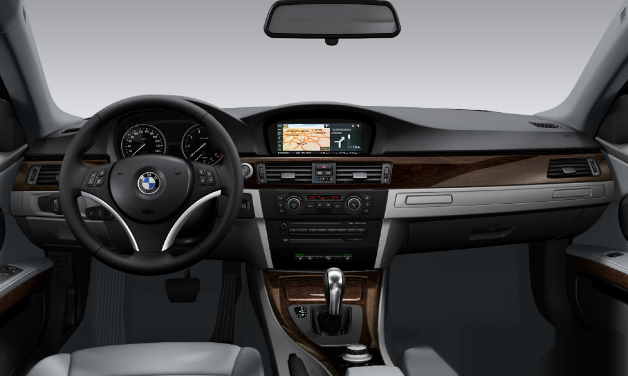 Interior of 2007 BMW 330xi (E92), VIN WBAWC51020PS99184