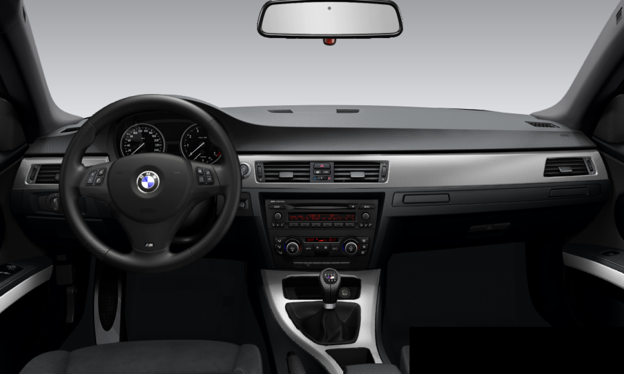 Interior of 2007 BMW 320d (E92), VIN WBAWD11070PW06709
