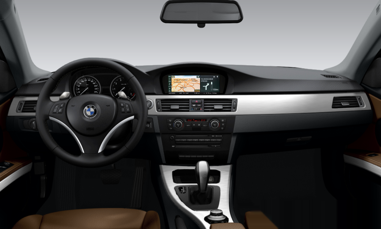 Interior of 2006 BMW 330d (E92), VIN WBAWD51030PW22431
