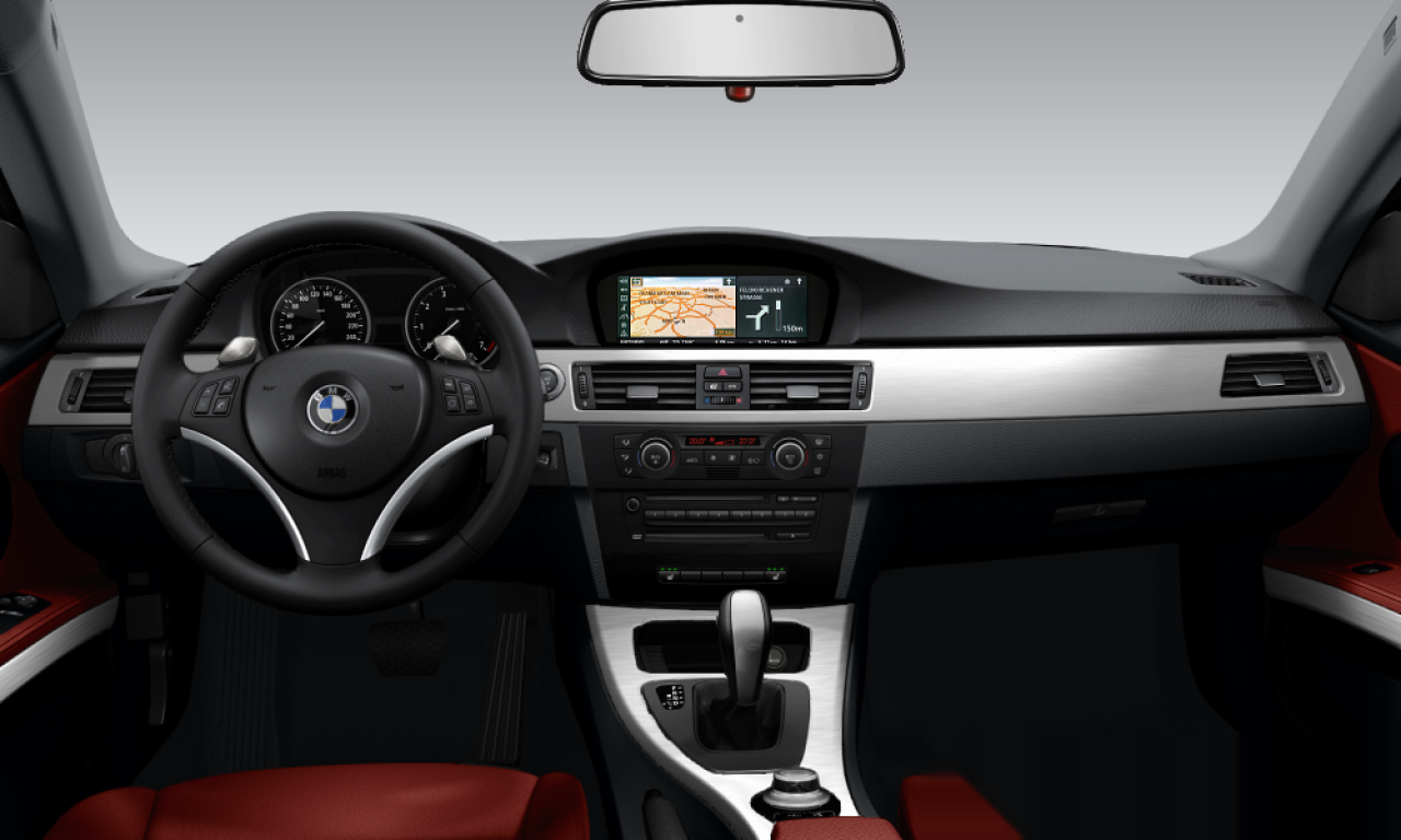 Interior of 2008 BMW 330d (E92), VIN WBAWD52040PD51347
