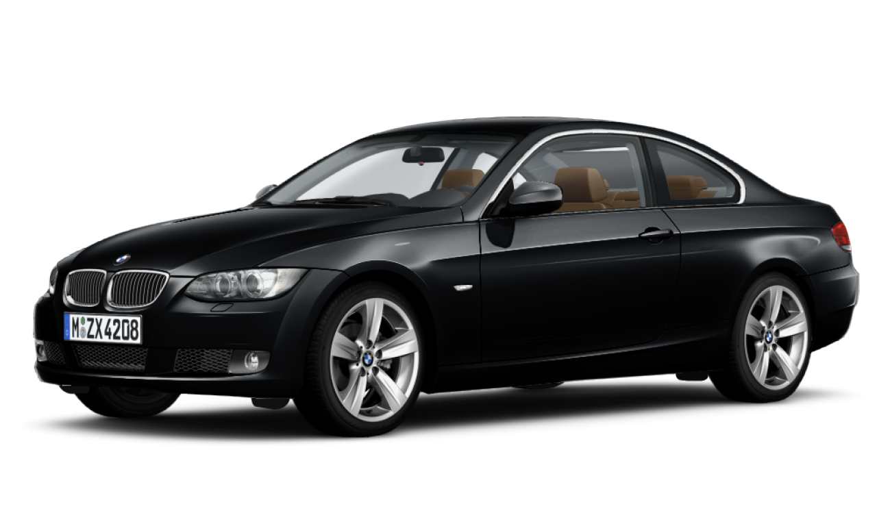 Exterior of BMW 335d (E92), VIN WBAWD71080P076446