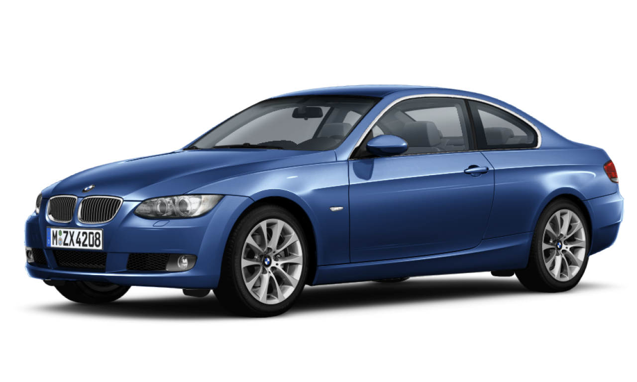 Exterior of 2008 BMW 325i (E92), VIN WBAWE31060P319614