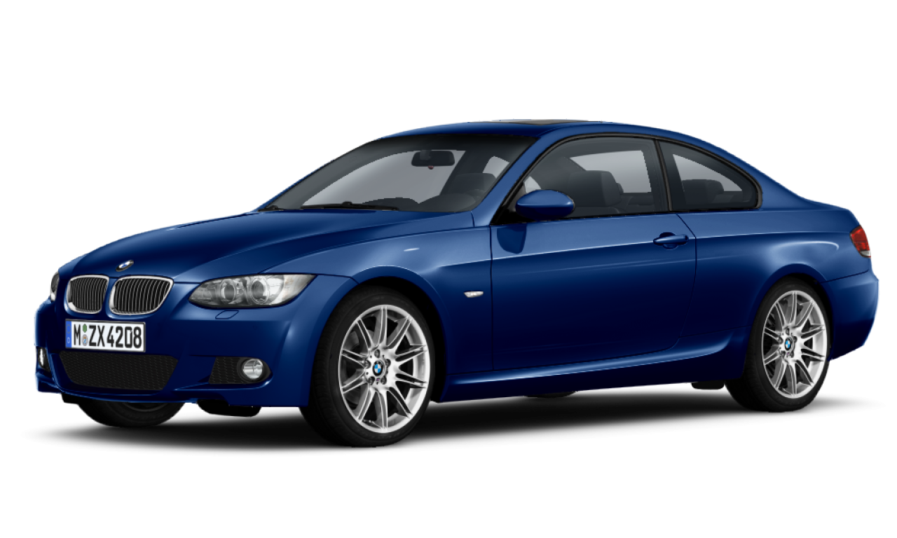 Exterior of BMW 325i (E92), VIN WBAWE31060PV98448