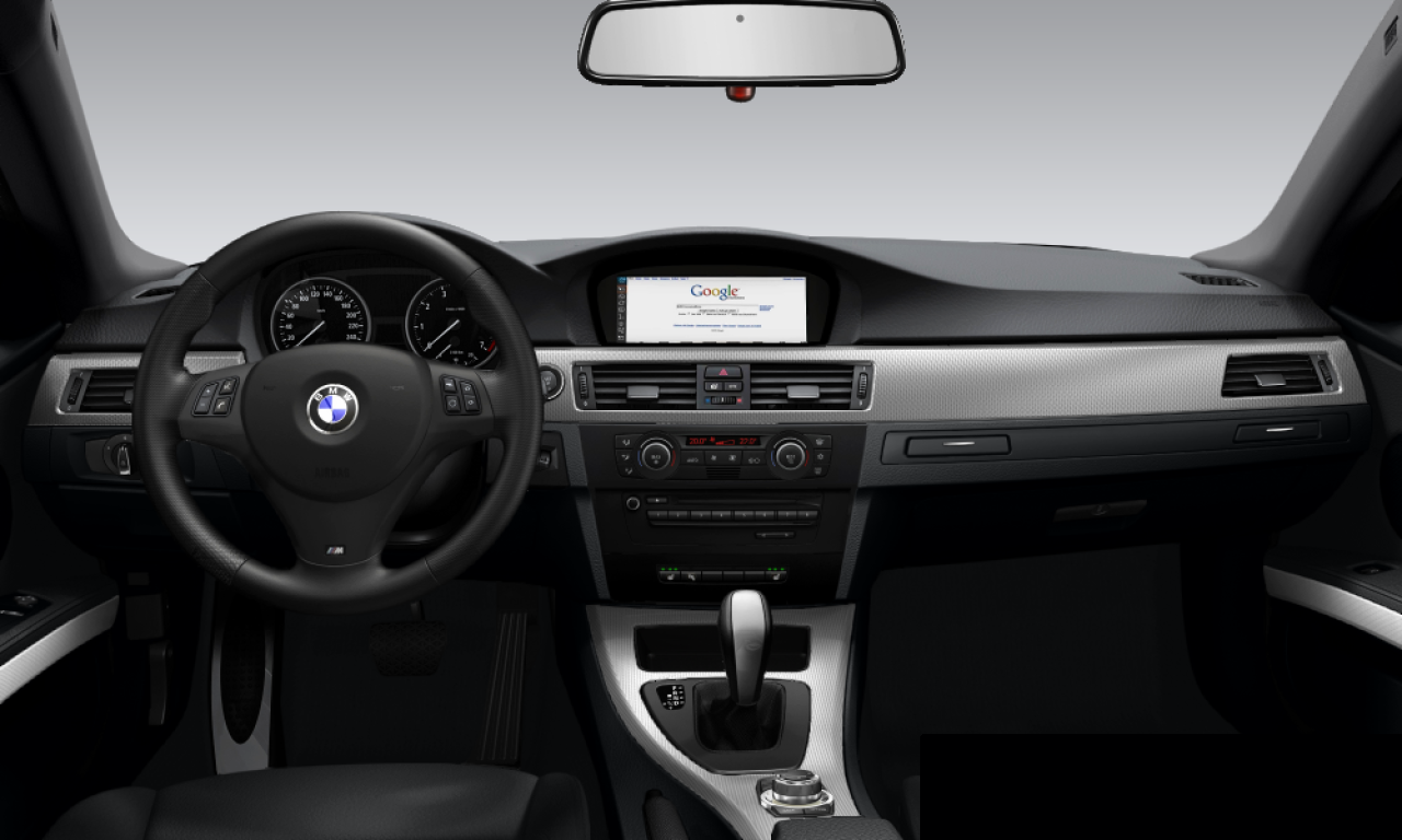 Interior of BMW 325i (E92), VIN WBAWE31060PV98448