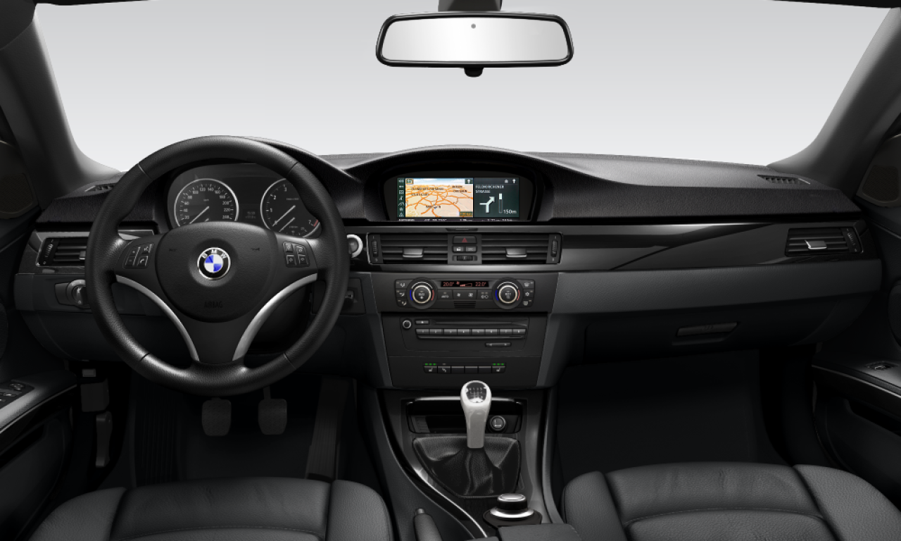 Interior of BMW 320i (E93), VIN WBAWK71020PX00280