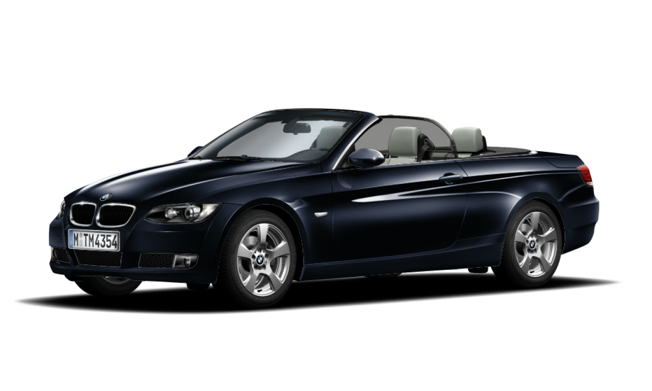 Exterior of BMW 320i (E93), VIN WBAWK71090P233522