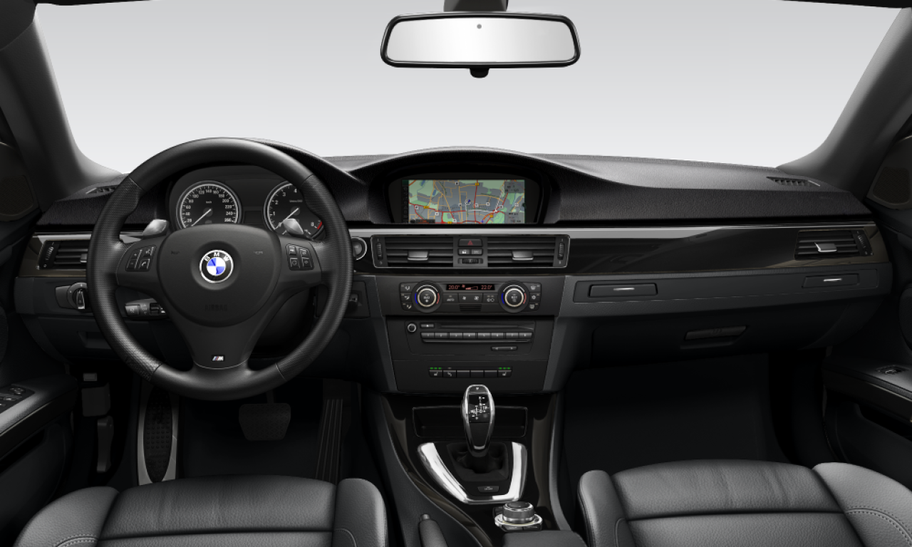 Interior of BMW 335i (E93), VIN WBAWL71030PX38355