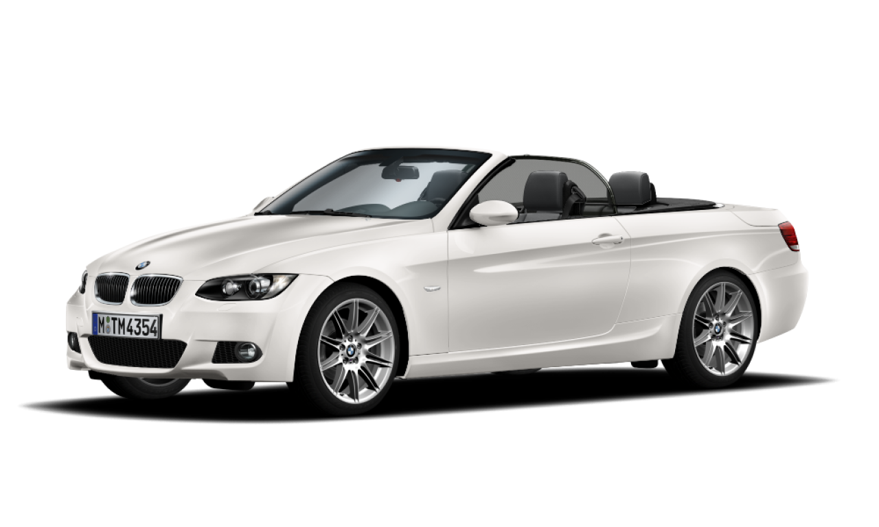 Exterior of 2009 BMW 335i (E93), VIN WBAWL71070PX38388