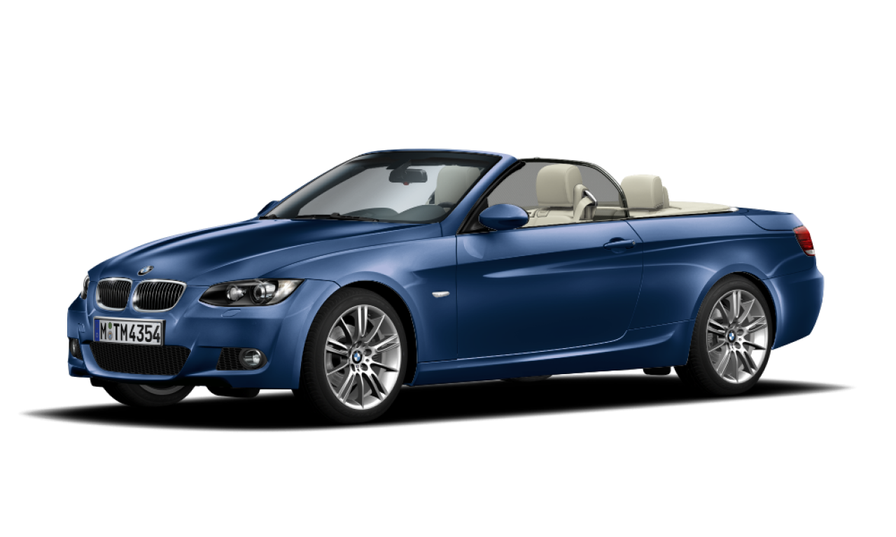 Exterior of BMW 335i (E93), VIN WBAWL71080P166375