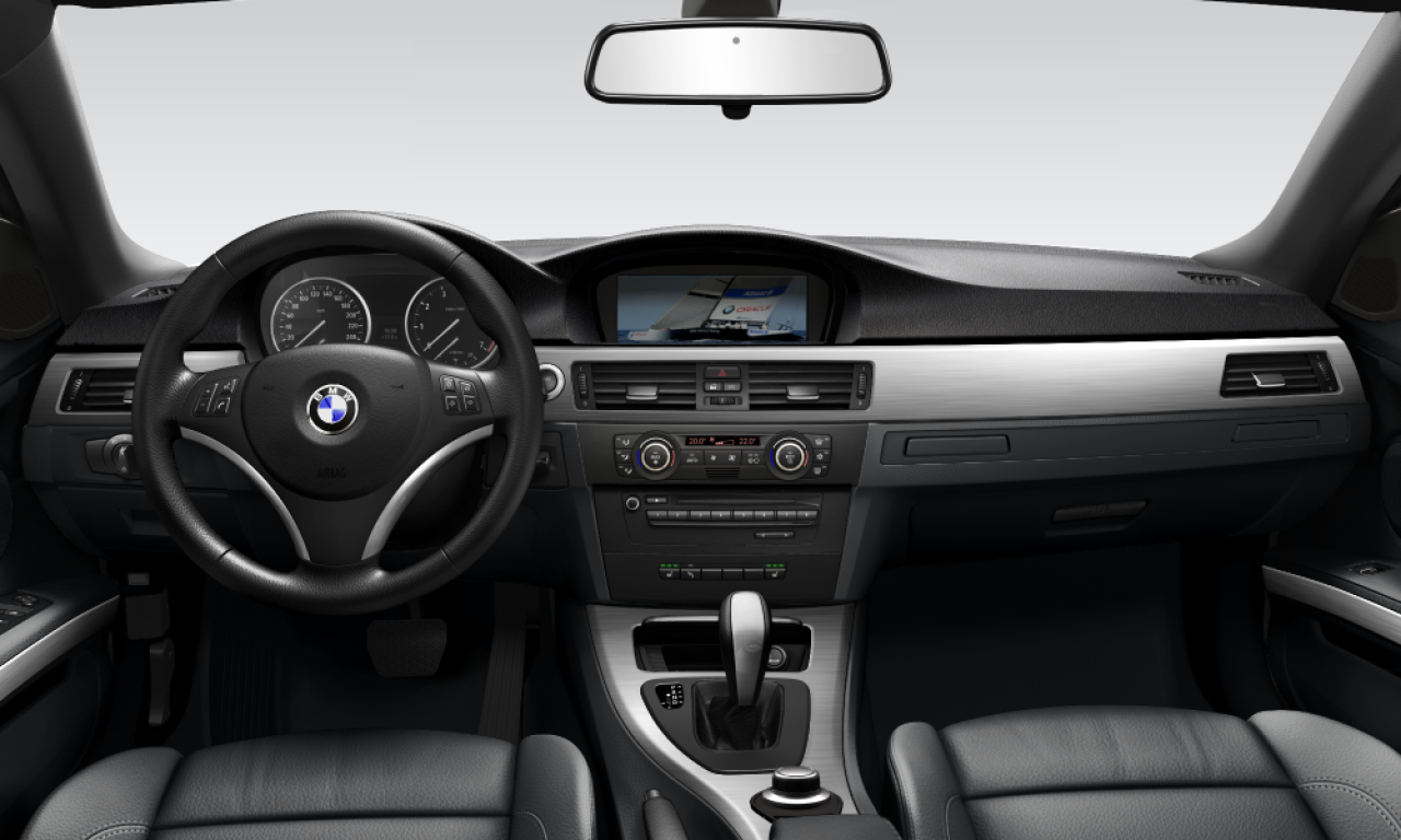 Interior of 2006 BMW 335i (E93), VIN WBAWL72000JZ93045