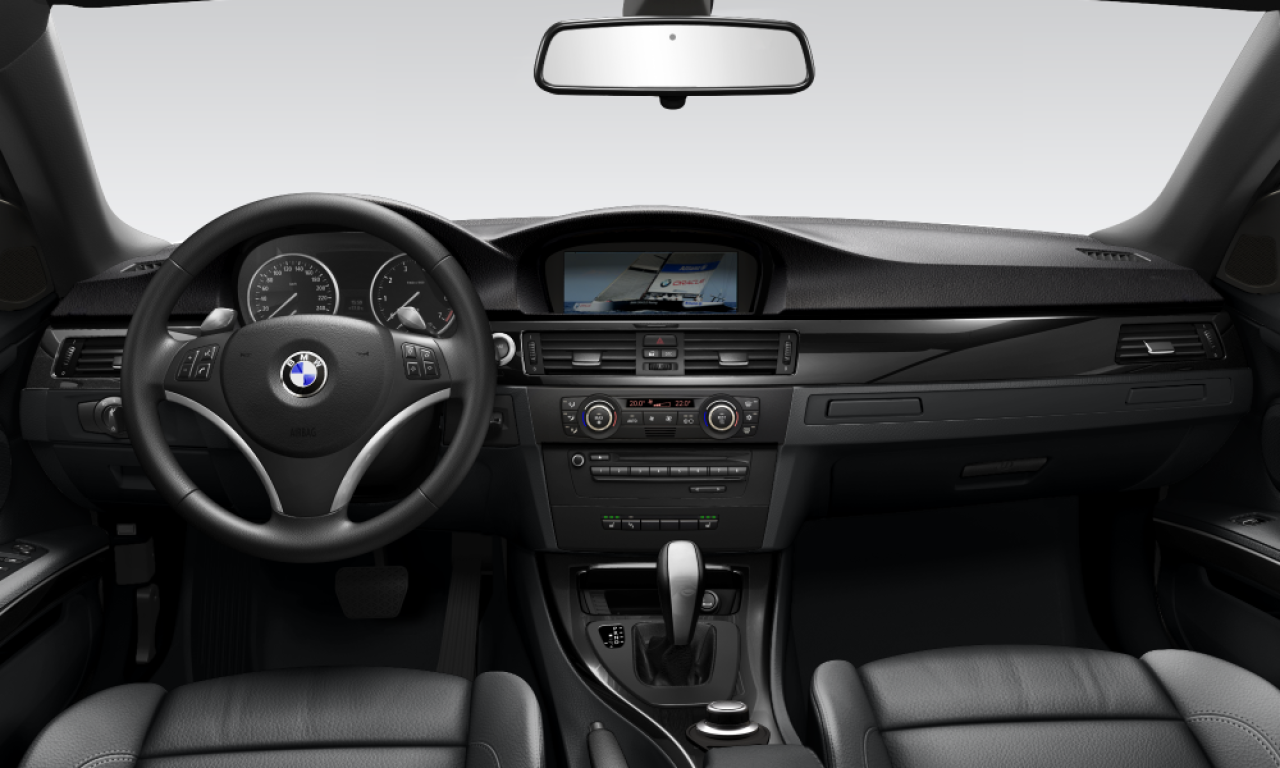 Interior of 2008 BMW 335i (E93), VIN WBAWL72030JZ96330