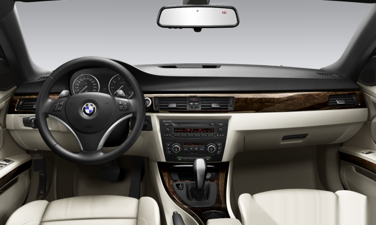 Interior of BMW 335i (E93), VIN WBAWL73527PX45204