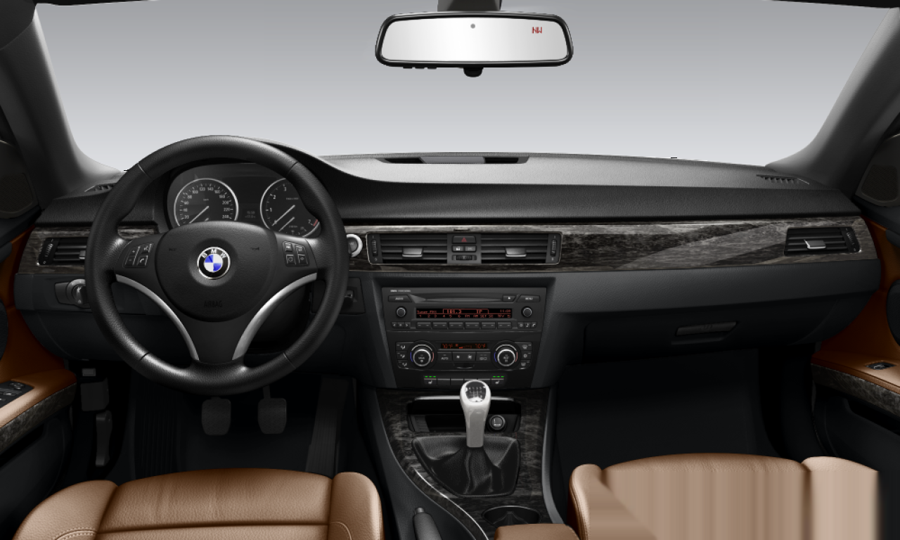 Interior of BMW 335i (E93), VIN WBAWL73557PX43043