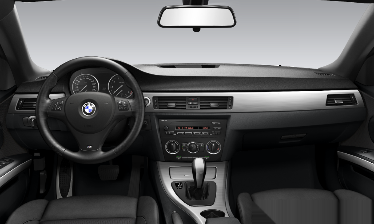 Interior of 2007 BMW 330d (E93), VIN WBAWM51090PX63584