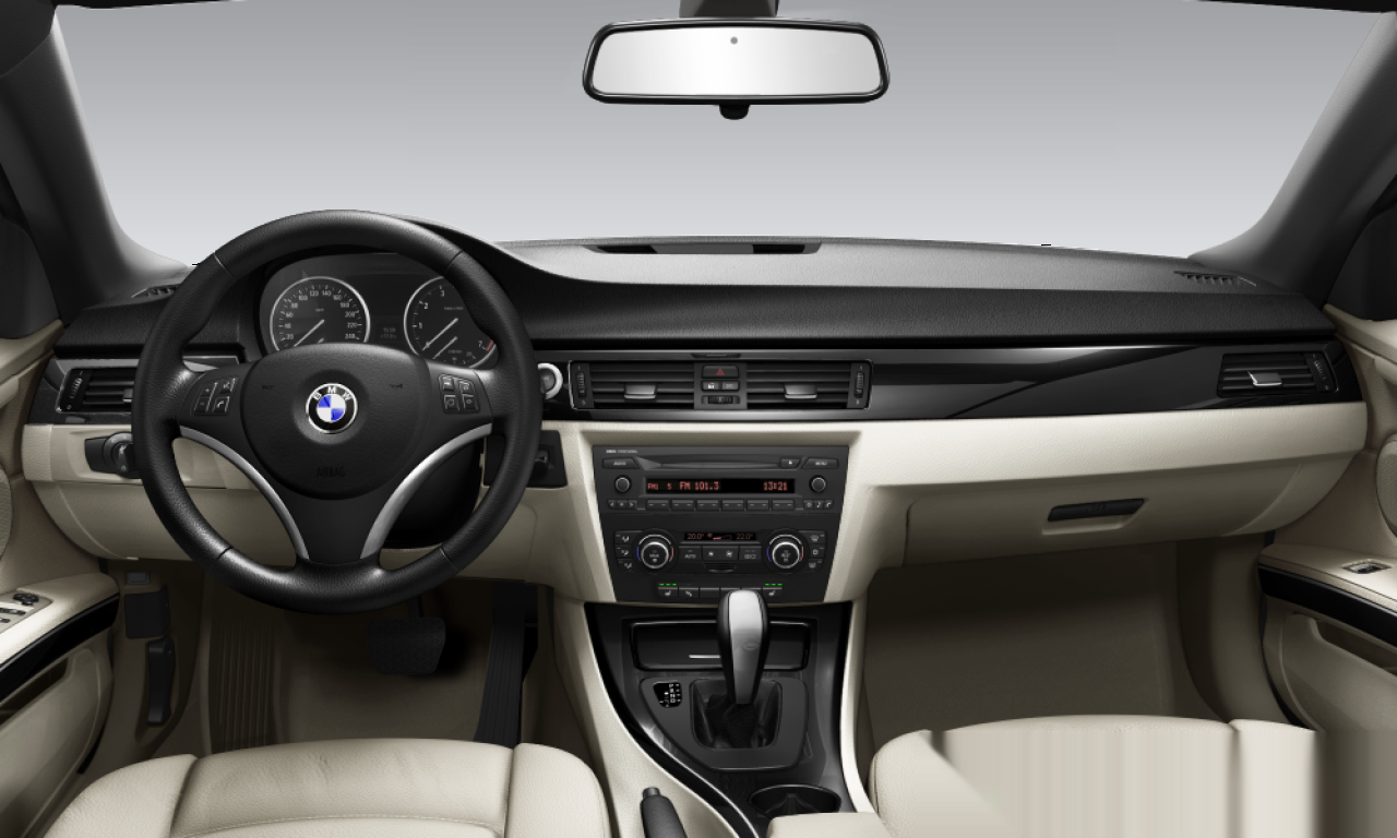 Interior of BMW 325i (E93), VIN WBAWN31010PY97331