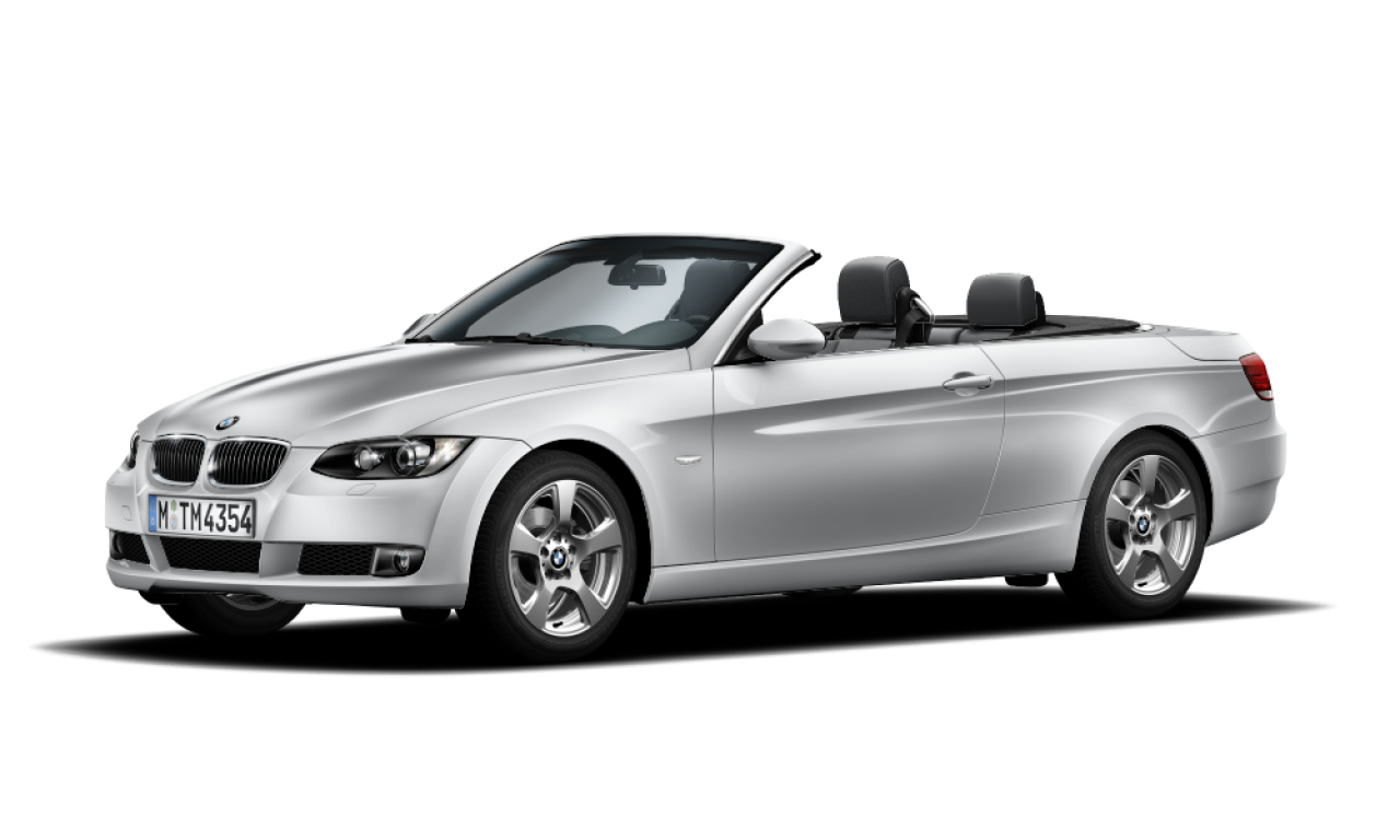 Exterior of BMW 325i (E93), VIN WBAWN31020PR38128