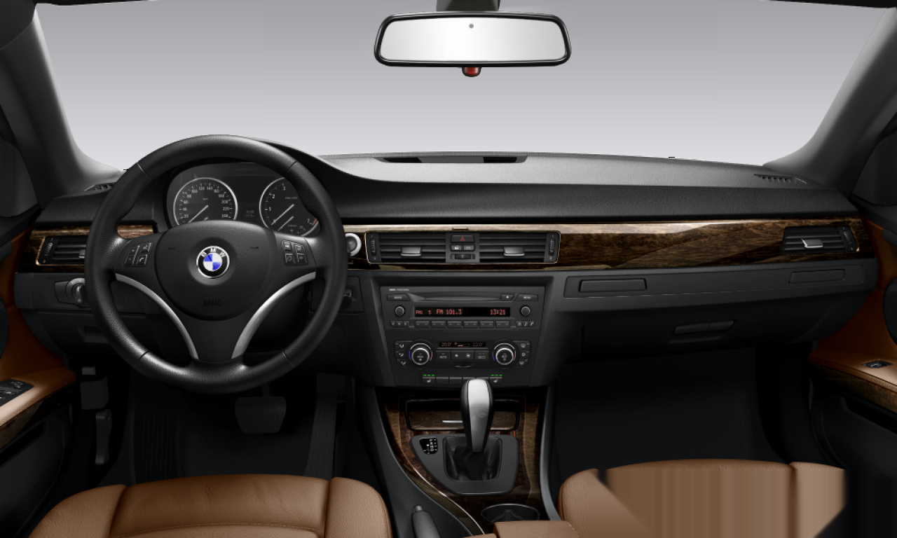 Interior of BMW 325i (E93), VIN WBAWN31050PY98465