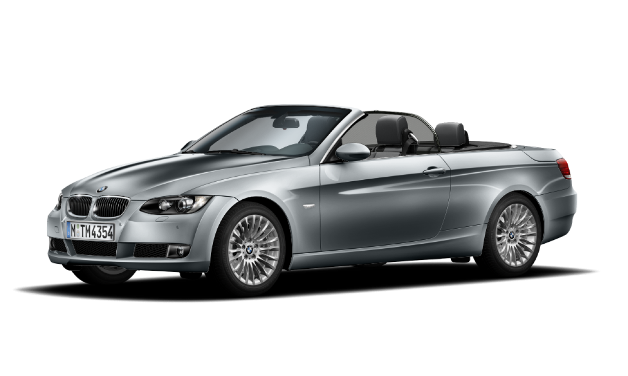 Exterior of 2007 BMW 325i (E93), VIN WBAWN31070PR38285