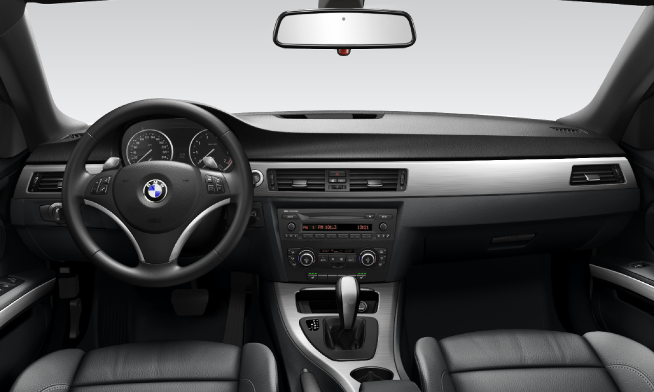 Interior of BMW 325i (E93), VIN WBAWN32060JV93980