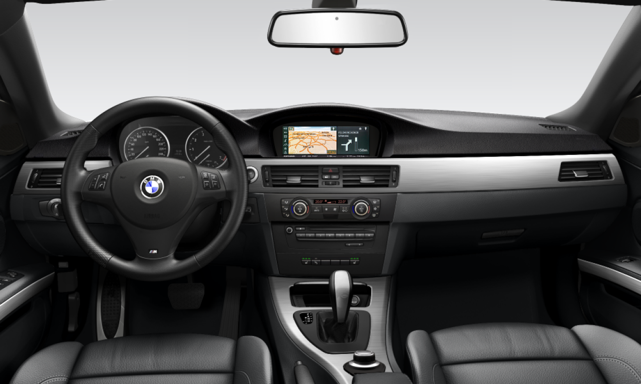 Interior of BMW 330i (E93), VIN WBAWN71000PA20405