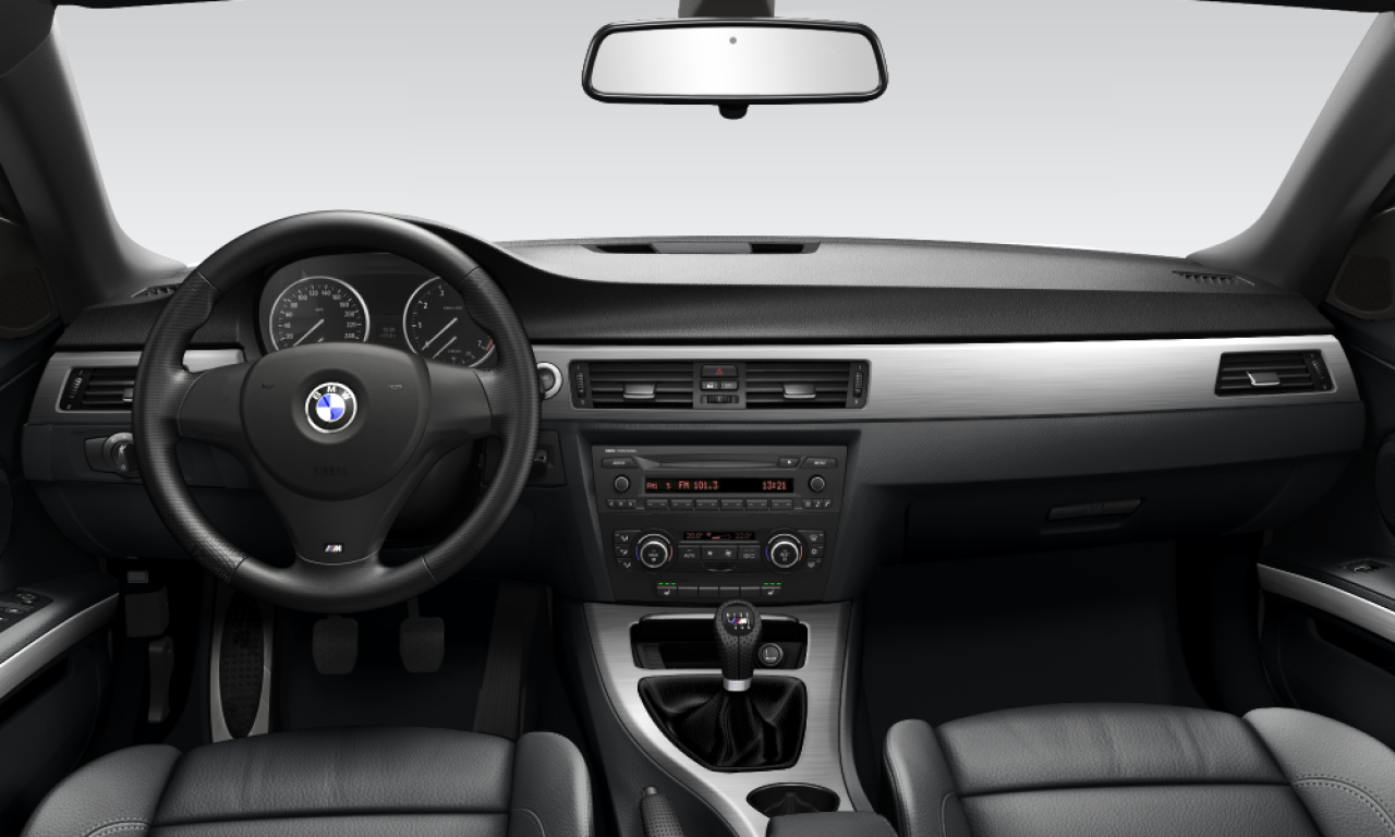 Interior of BMW 330i (E93), VIN WBAWN71070ET47571