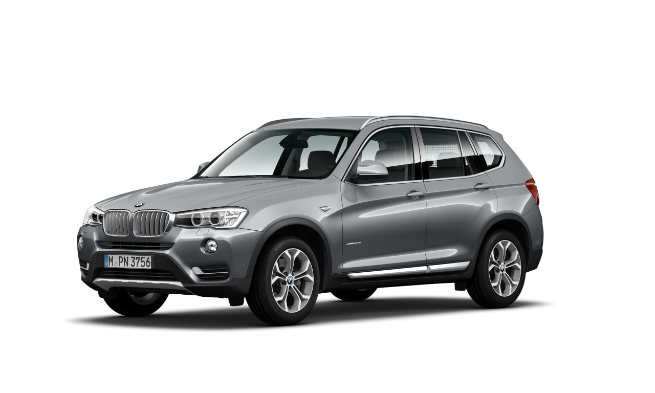 Exterior of 2015 BMW X3 xDrive20i (F25), VIN WBAWX320200N50656