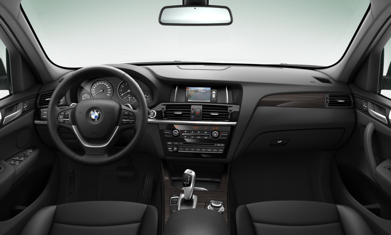Interior of BMW X3 xDrive20i (F25), VIN WBAWX320200S84345