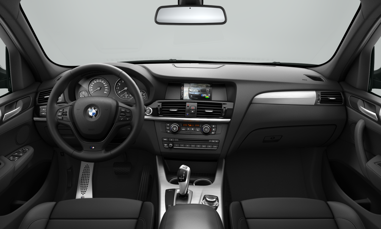 Interior of BMW X3 xDrive20i (F25), VIN WBAWX32020LX87842