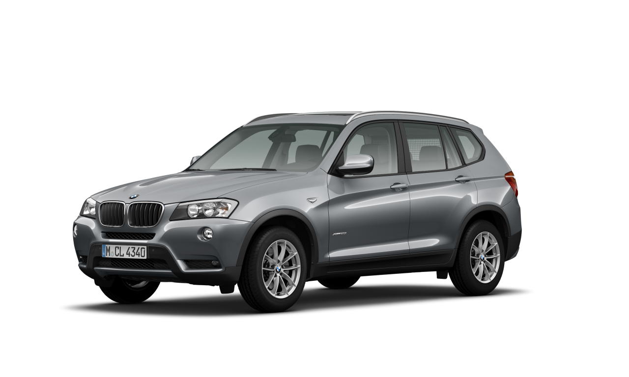 Exterior of BMW X3 xDrive20i (F25), VIN WBAWX32080LW42627