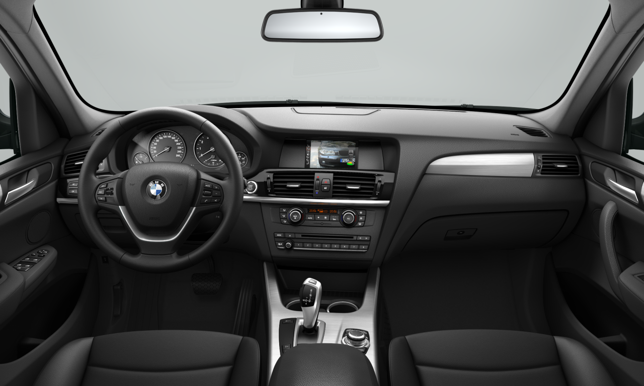 Interior of BMW X3 xDrive20i (F25), VIN WBAWX32080LW42627