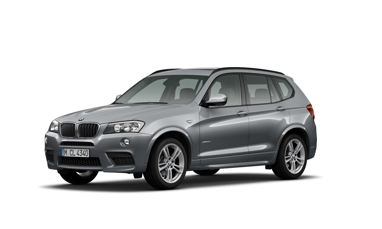 Exterior of BMW X3 xDrive20i (F25), VIN WBAWX320900B27141