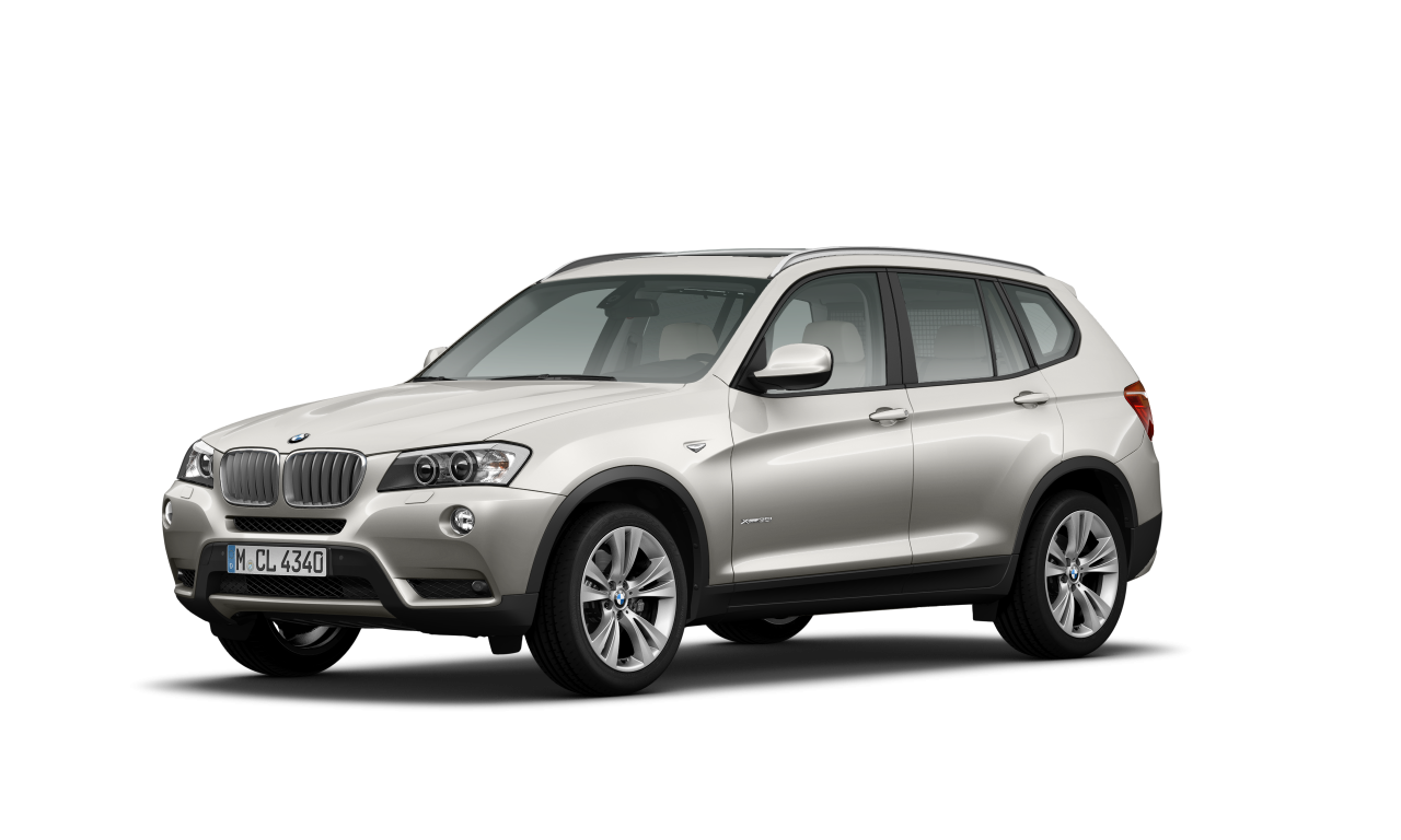 Exterior of 2010 BMW X3 xDrive35i (F25), VIN WBAWX71040L495358