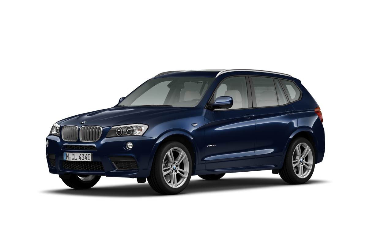 Exterior of BMW X3 xDrive35i (F25), VIN WBAWX7104D0B98911