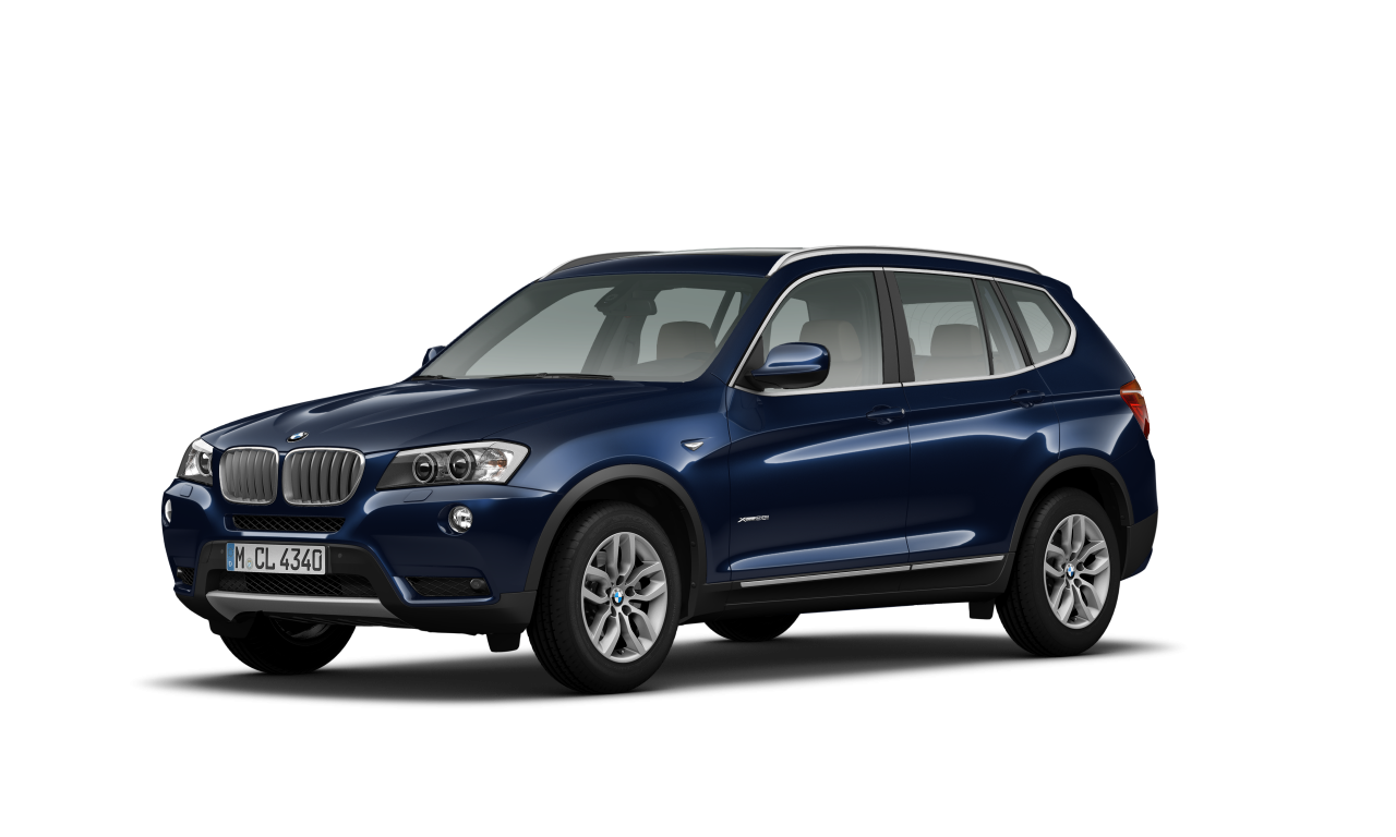 Exterior of BMW X3 xDrive28i (F25), VIN WBAWX910X00C84620