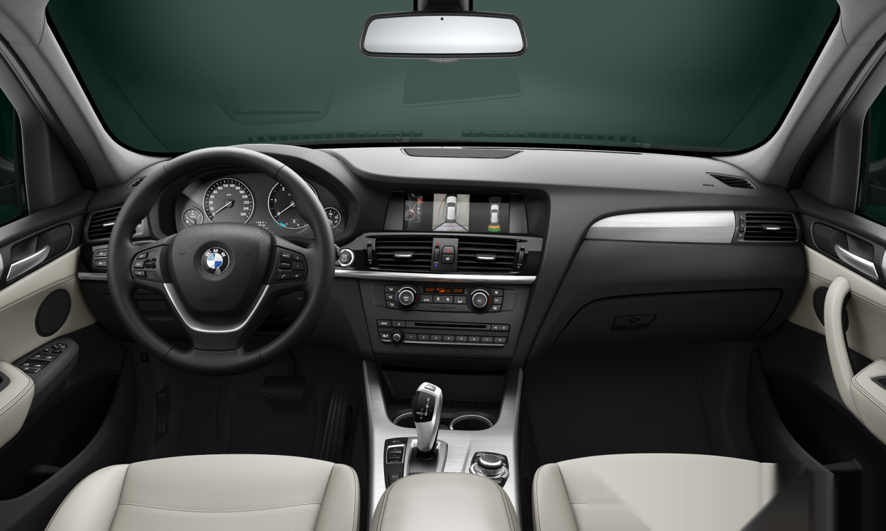 Interior of 2013 BMW X3 xDrive20d (F25), VIN WBAWY310000F05295