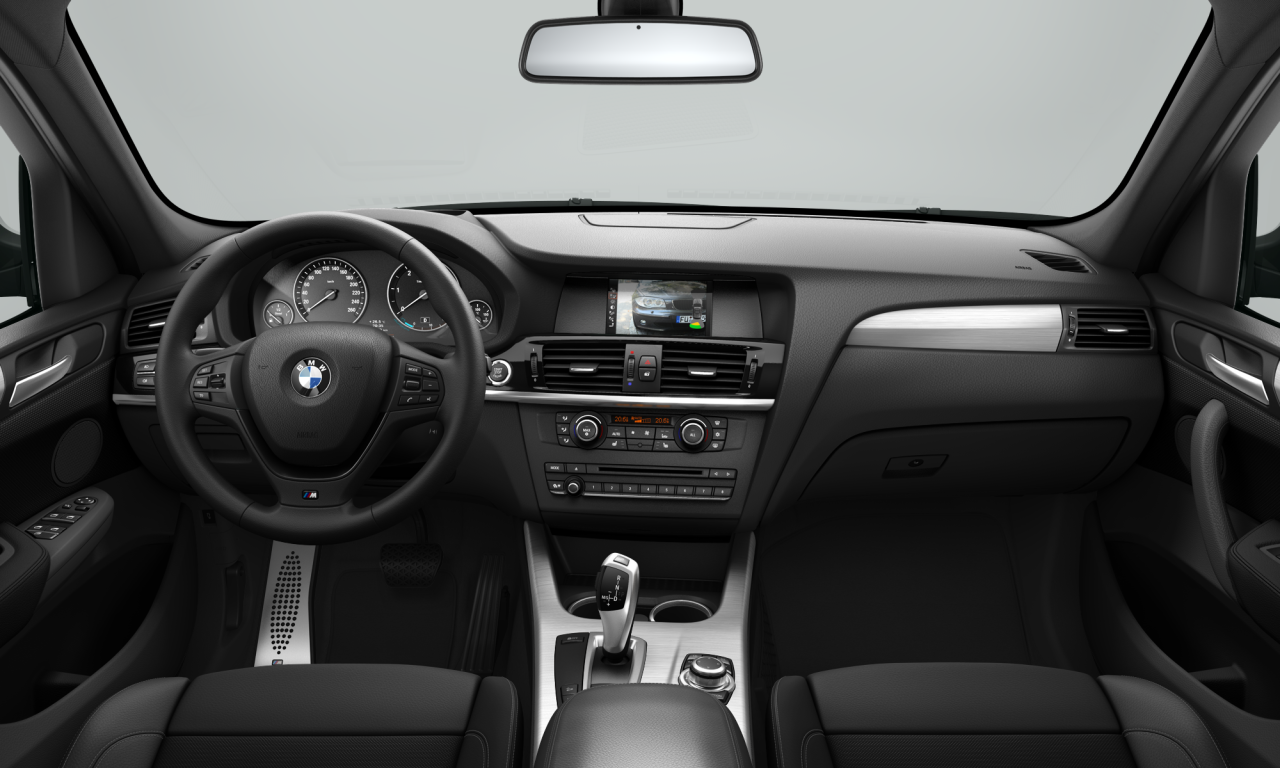 Interior of 2011 BMW X3 xDrive20d (F25), VIN WBAWY31010L884495