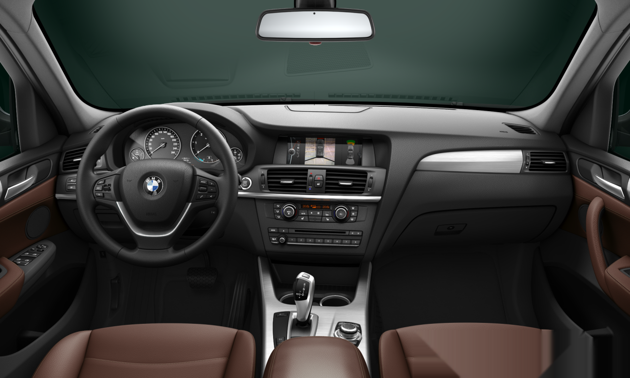 Interior of BMW X3 xDrive20d (F25), VIN WBAWY31050L885097