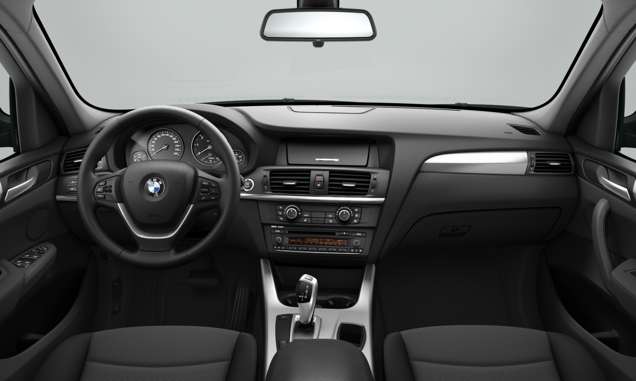 Interior of BMW X3 xDrive20d (F25), VIN WBAWY31070L532277