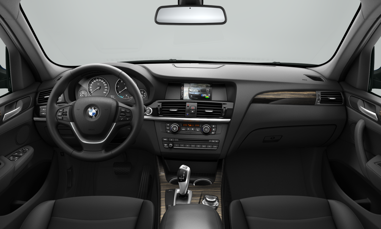 Interior of 2011 BMW X3 xDrive20d (F25), VIN WBAWY32000L681631