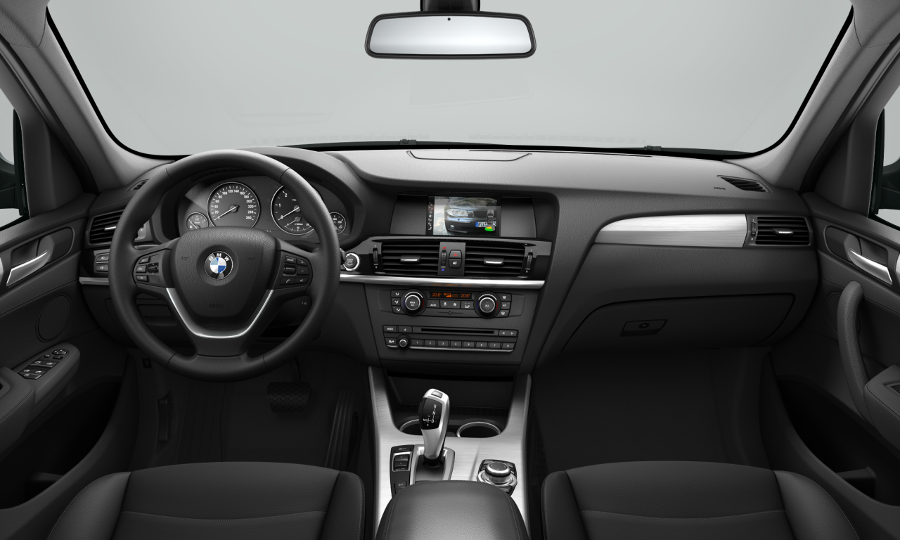 Interior of BMW X3 xDrive20d (F25), VIN WBAWY32010L689611