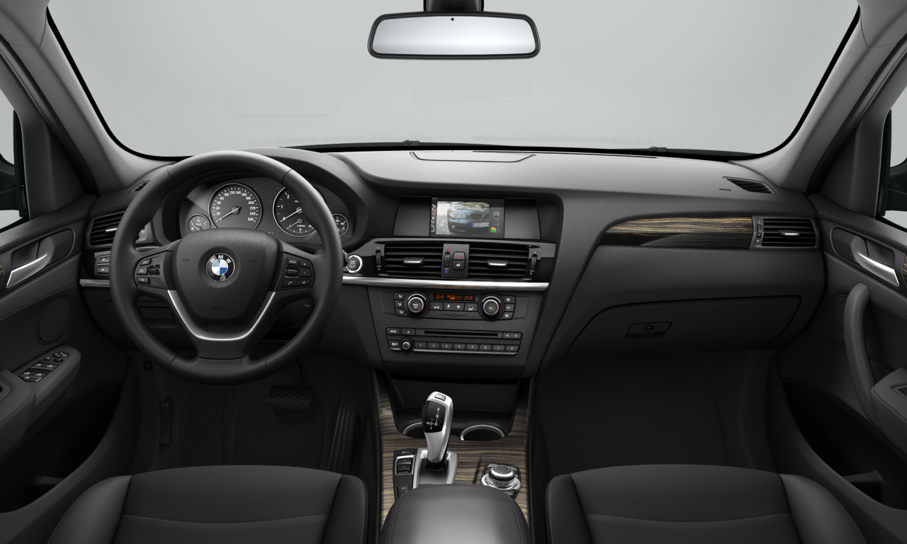 Interior of BMW X3 xDrive20d (F25), VIN WBAWY320200C72728