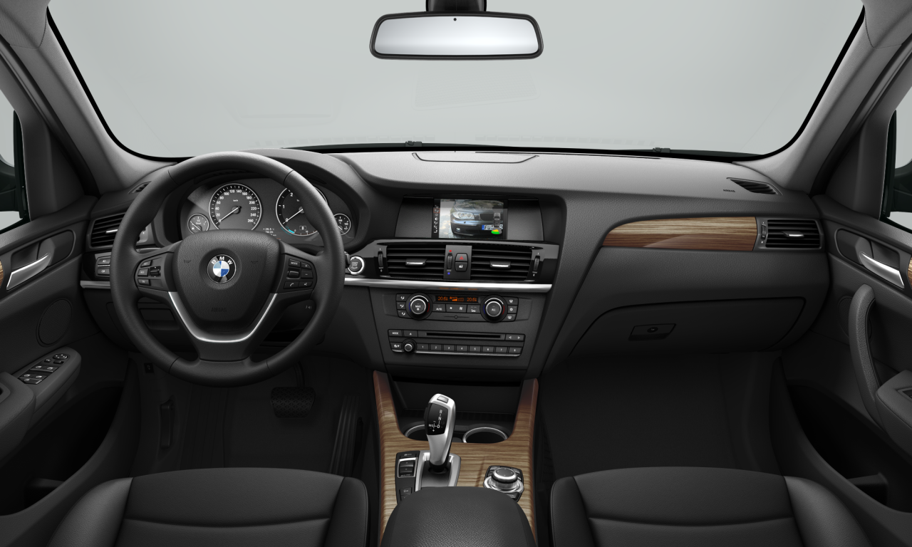 Interior of 2012 BMW X3 xDrive20d (F25), VIN WBAWY32060L686929