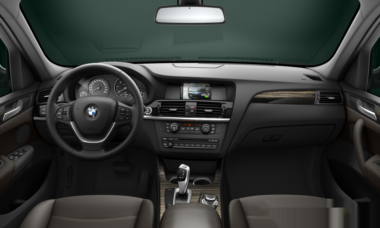 Interior of BMW X3 xDrive20d (F25), VIN WBAWY32070L681688