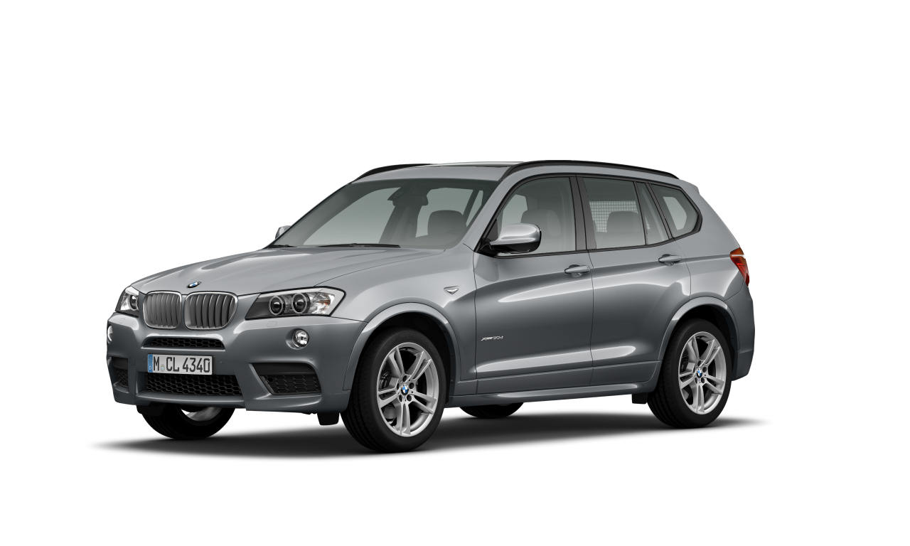 Exterior of BMW X3 xDrive30d (F25), VIN WBAWY51040L846612