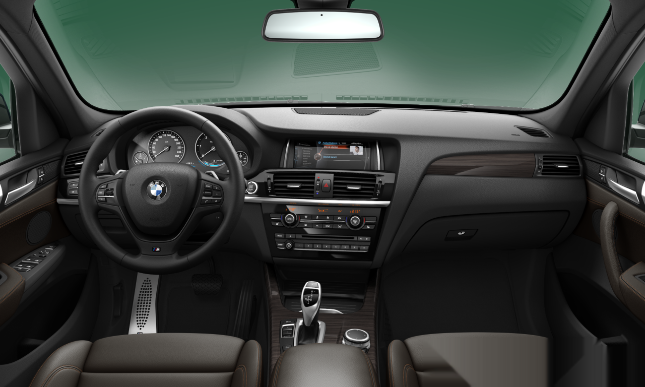 Interior of BMW X3 xDrive30d (F25), VIN WBAWY510500E24594