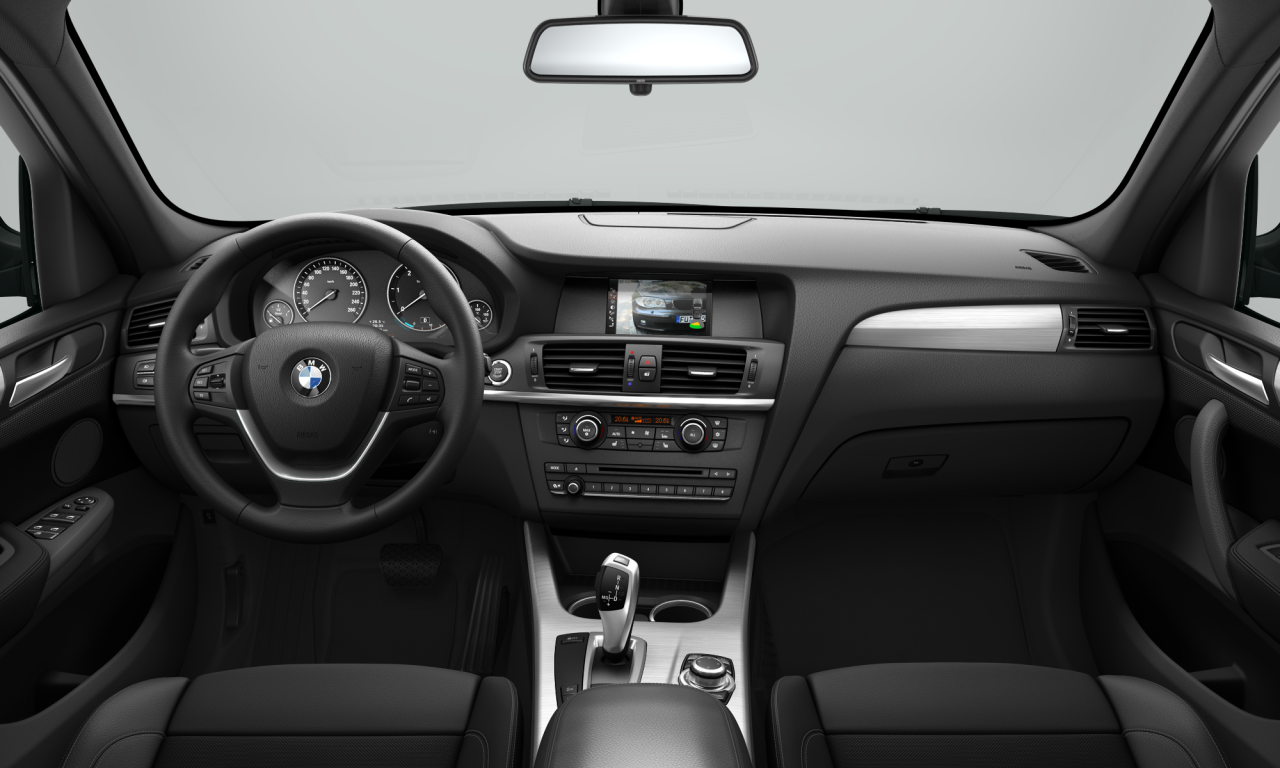 Interior of 2011 BMW X3 xDrive30d (F25), VIN WBAWY51060L848135
